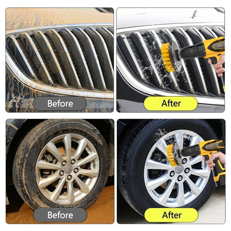 15pcs Electric Floor Scrubber  - Car Cleaning Brush reseña y precio
