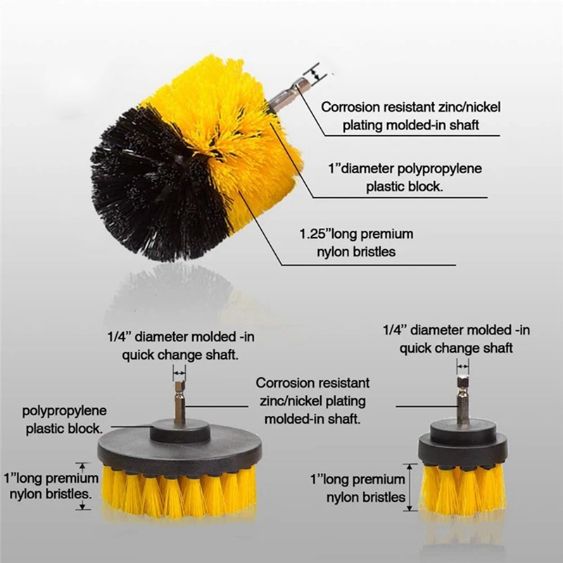 15pcs Electric Floor Scrubber  - Car Cleaning Brush reseña y precio