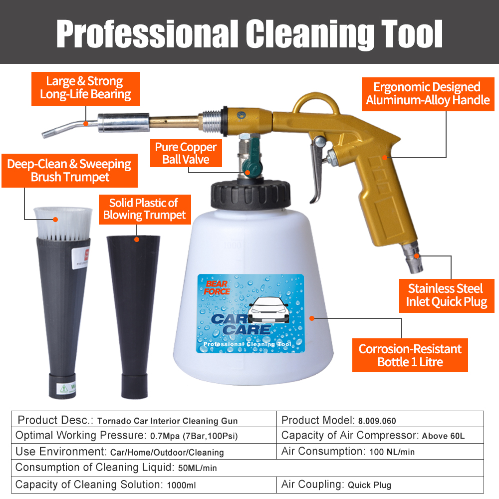 Tornado Pneumatic Air Foam Gun - Pressure Washer Foam Gun reseña y precio