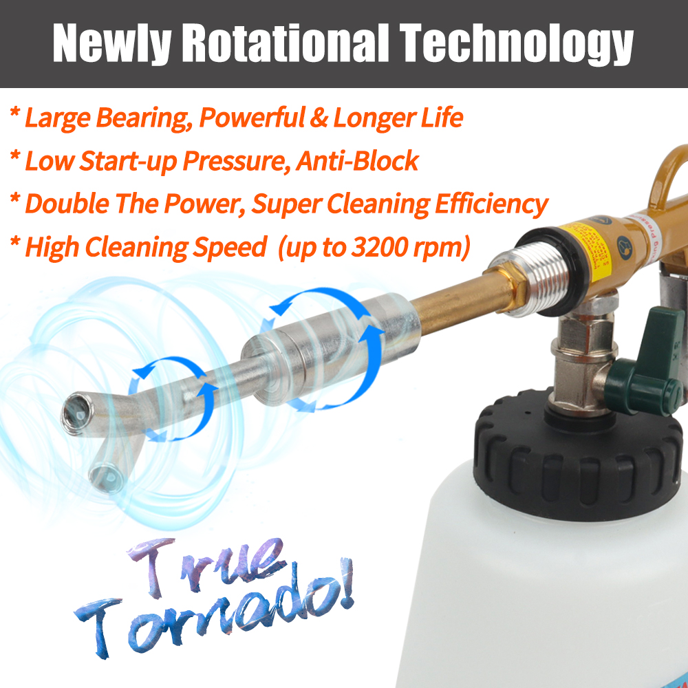Tornado Pneumatic Air Foam Gun - Pressure Washer Foam Gun reseña y precio