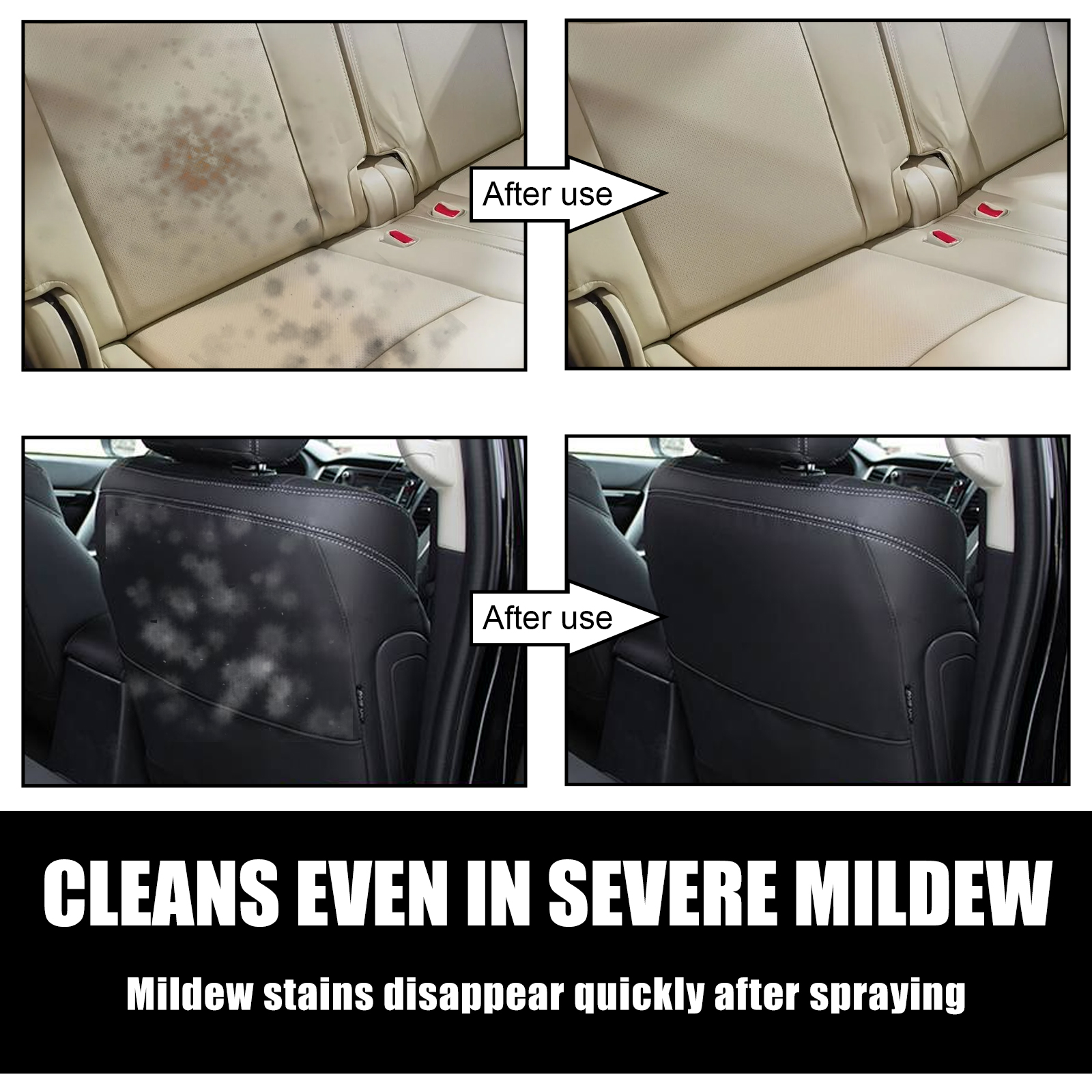 Car Mildew Remover Spray Multi - Seat Cleaner Fabric reseña y precio