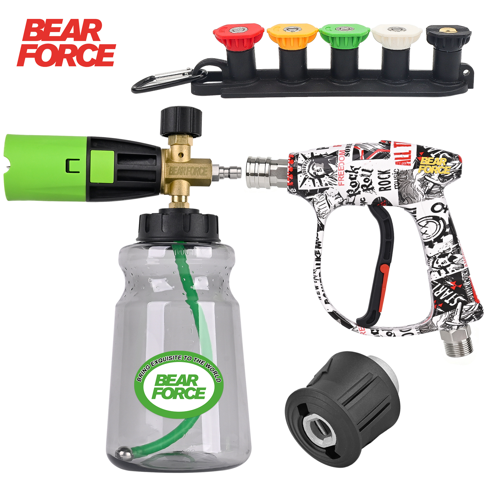 BEAR FORCE Pressure Washer Foa - Foam Cannon Car Wash reseña y precio